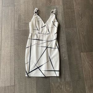 L’ATISTE mini asymmetrical dress